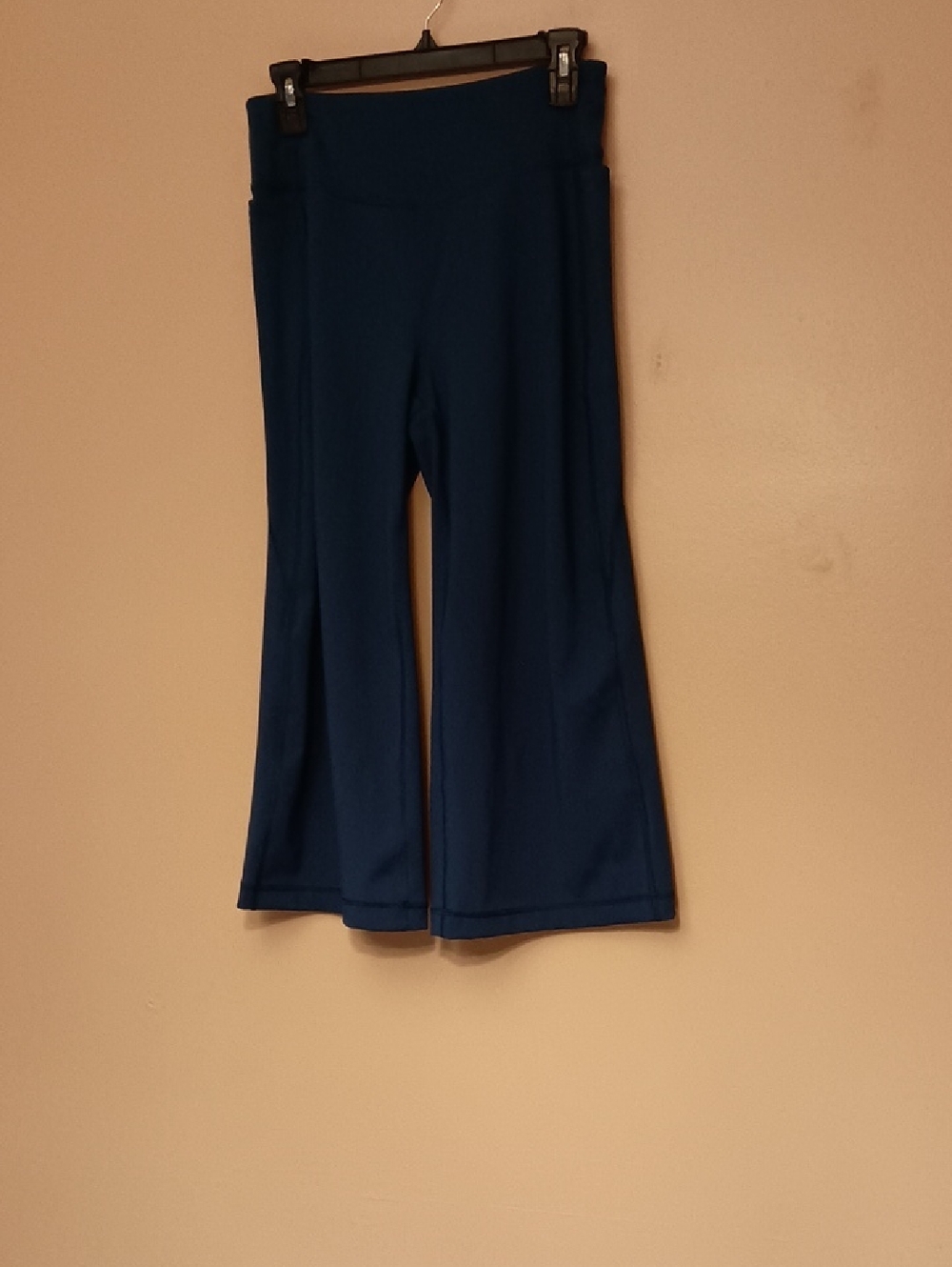 tek gear Dark Blue Wide-Leg Active Capri Leggings